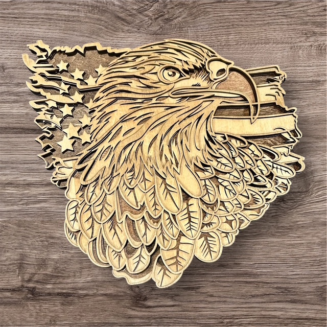 (image for) Merica - Bald Eagle Large